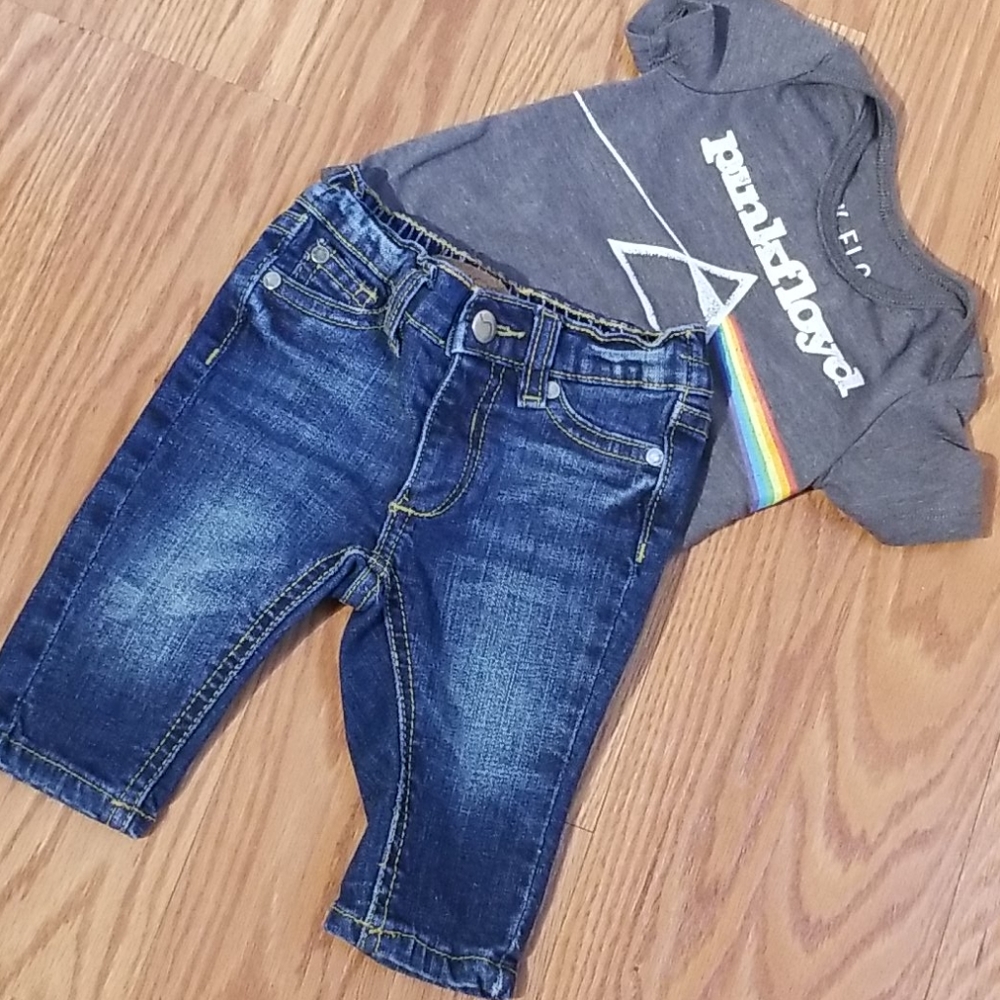 Joe's jean‎ an pink floyd onies
